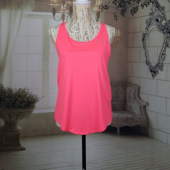 SOLD Under Armor Heat Gear Mesh Back Racerback - Picture 2 of 2